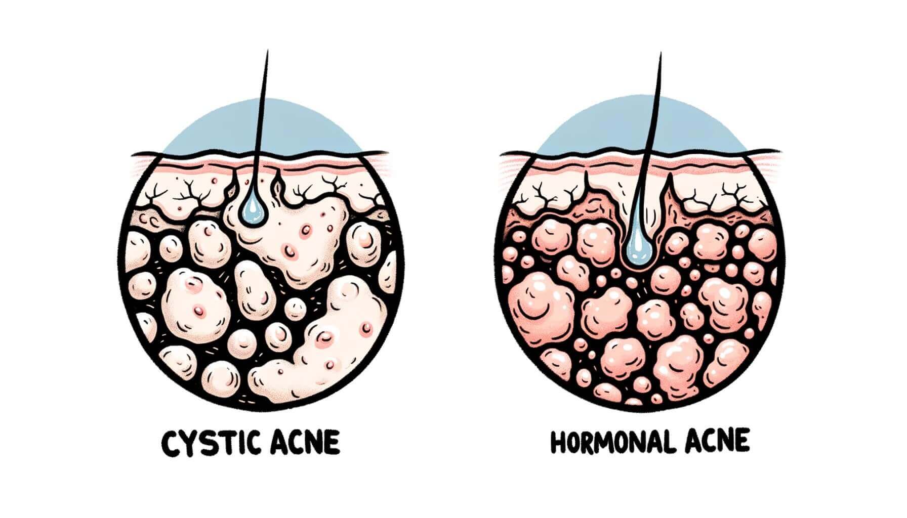 Cystic Vs Hormonal Acne Understanding The Differences Cystic Vs Hormonal Acne Understanding The Differences